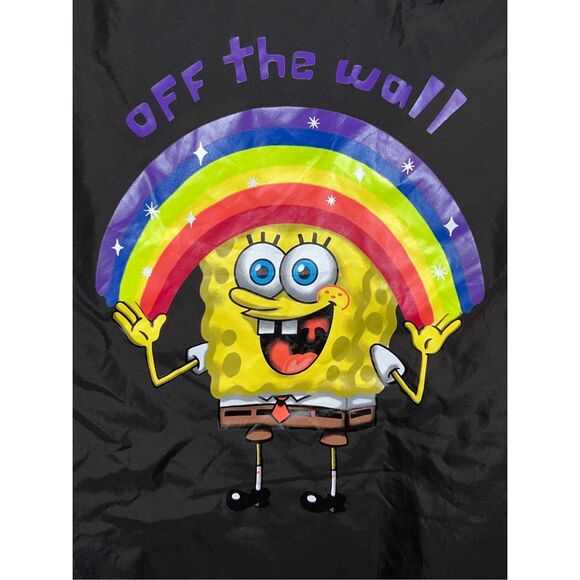 Vans X SpongeBob Imagination OFF THE WALL Torrey Sportswear Jacket Size SMALL - Picture 10 of 10